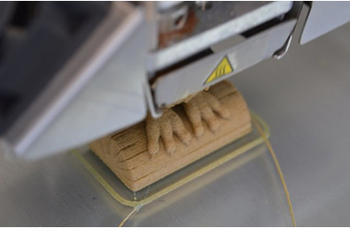 Filament de bois pour imprimante 3D, consommable d'impression en