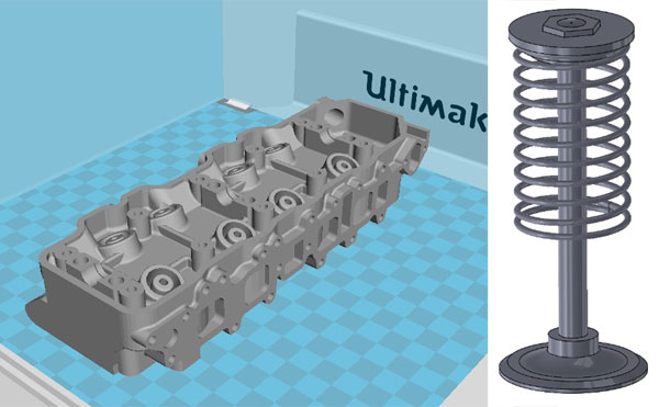 Un moteur imprimé en 3D totalement fonctionnel