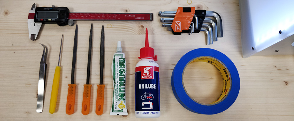 Accessoires d'imprimante 3d Kit d'outils de nettoyage de buse d