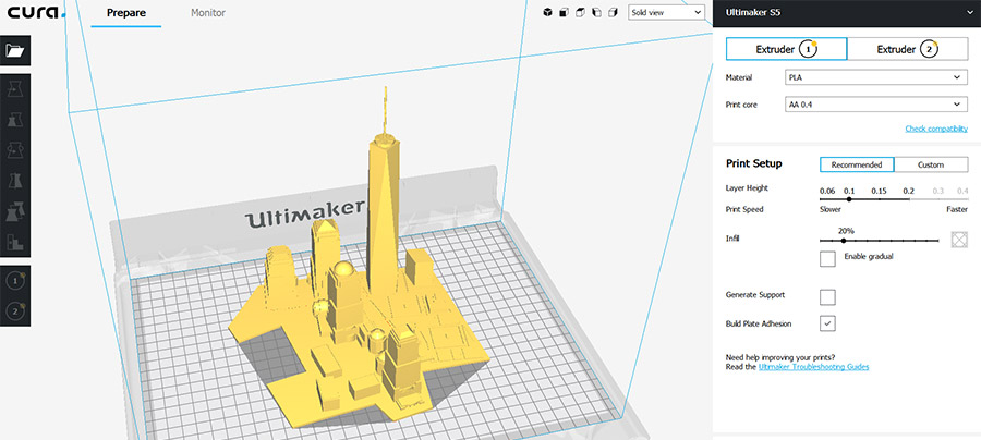 Logiciel pour imprimantes 3D, Logiciel d'impression 3D