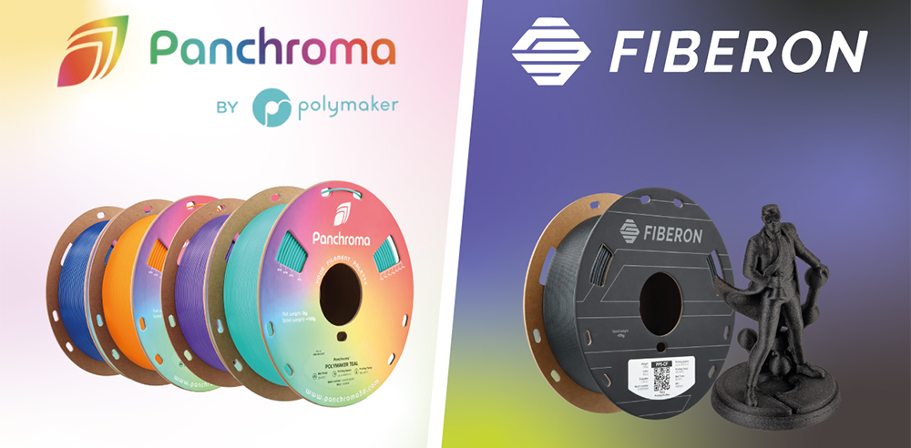 Polymaker présente ses nouvelles marques de filaments Panchroma™ et Fiberon™