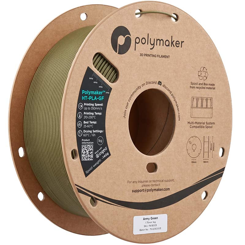 Polymaker HT-PLA-GF Army Green