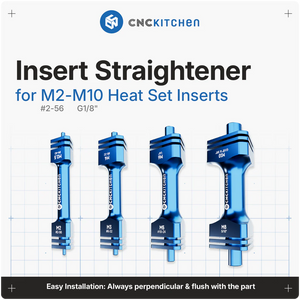 Inserts Straighener Set M2-M10 CNC Kitchen