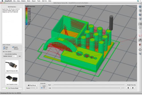 simplify 3d how to move model